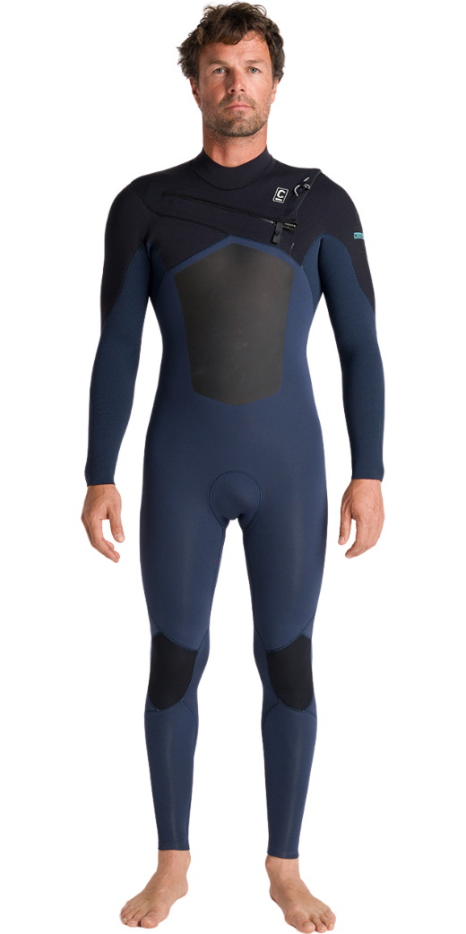 2025 C-Skins Mens NuWave Session Lite 3/2mm Chest Zip Wetsuit C